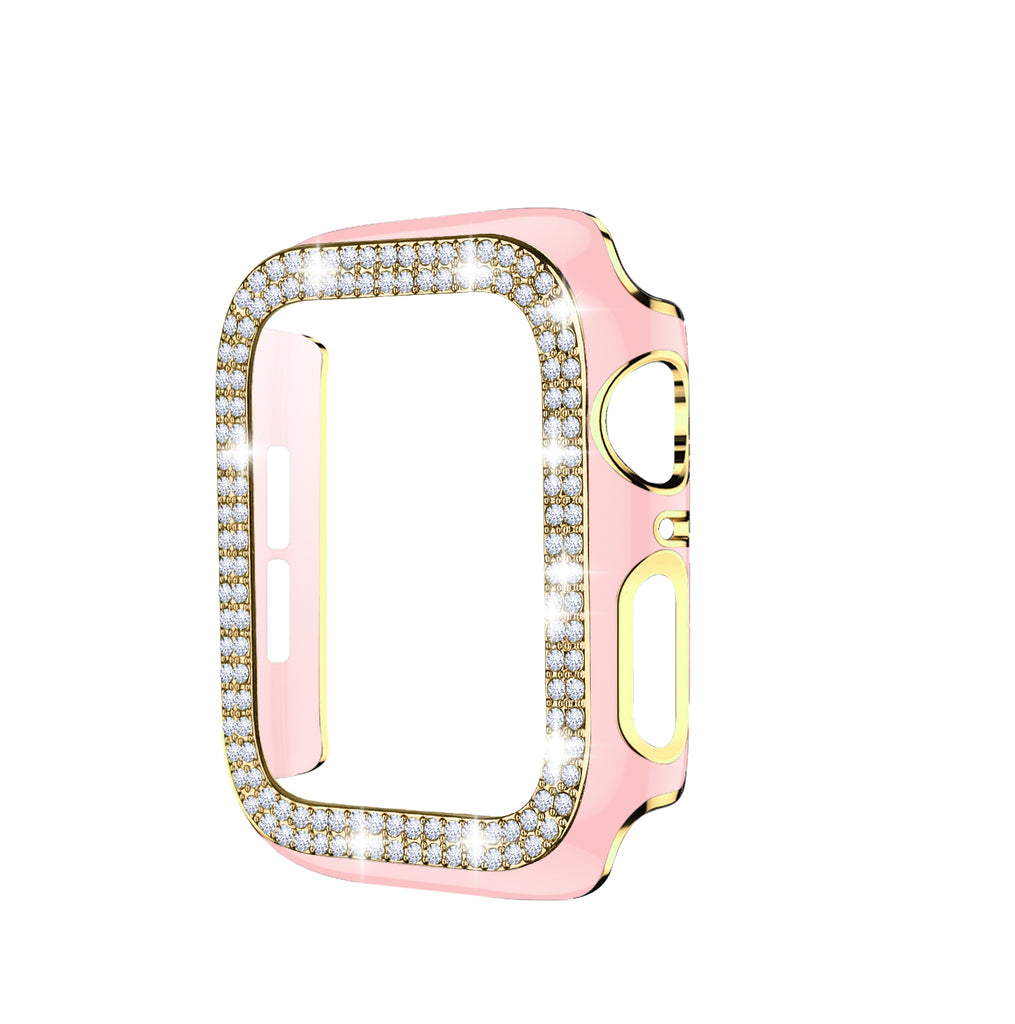 Bling Bumper Case for Apple Watch-Pink