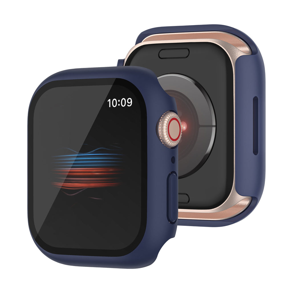 Protective Bumper Case with Screen Protector for Apple Watch 41mm- Matte Colors