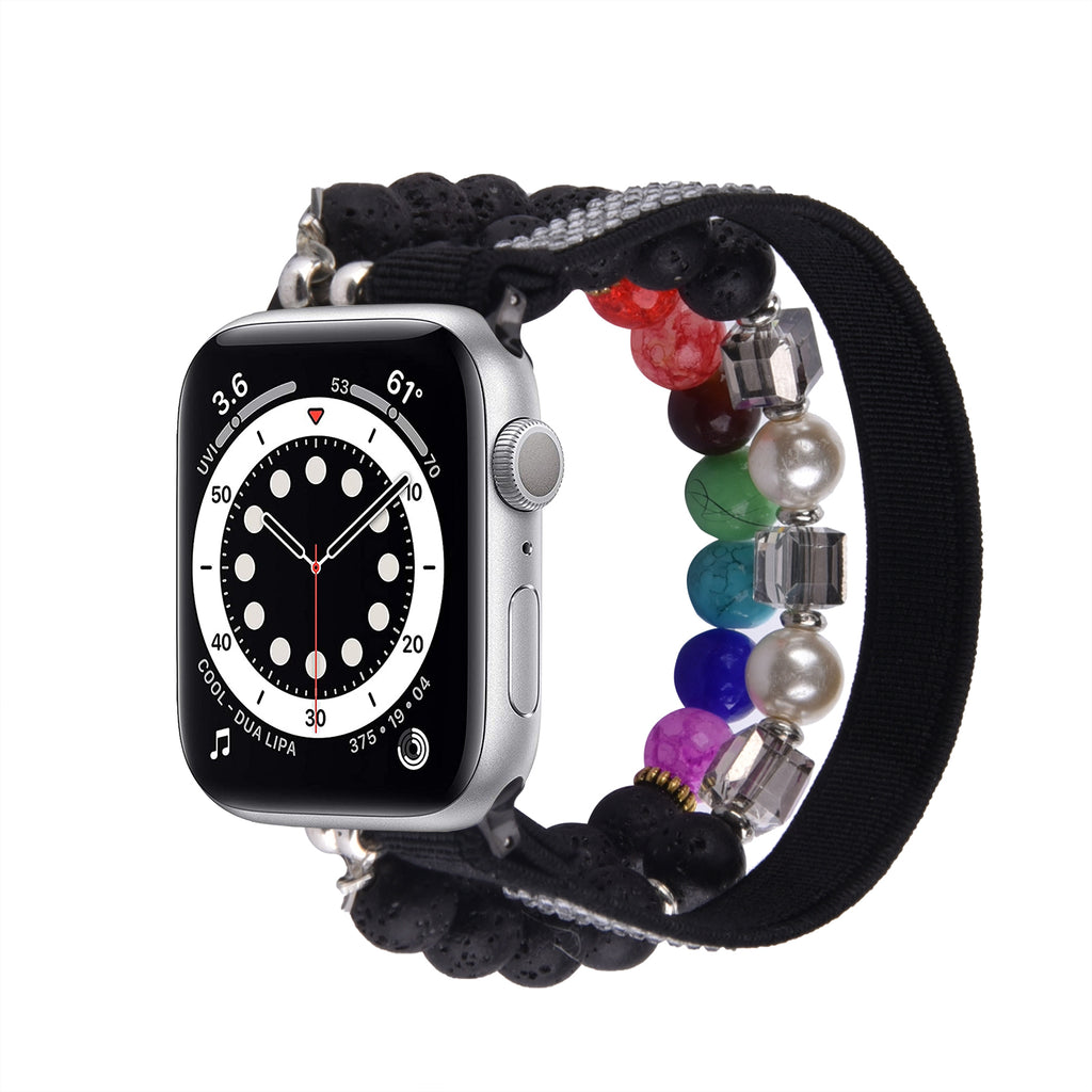 Beaded Fashion Bands for Apple Watch- Assorted Colors