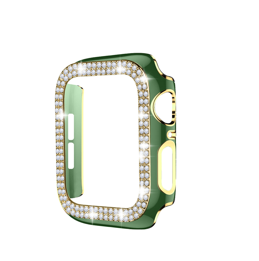 Bling Bumper Case for Apple Watch-Green