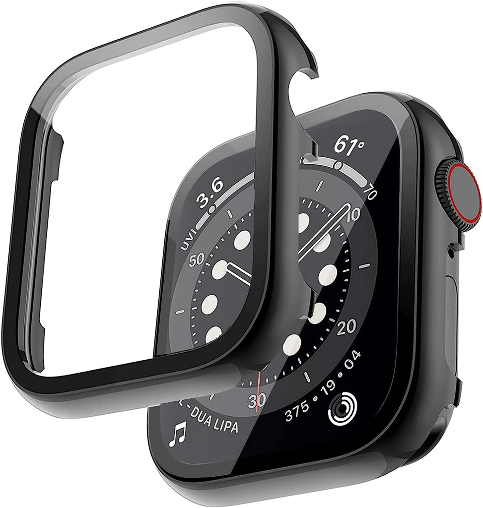 Bumper Case with Screen Protector for Apple Watch- Matte Finish
