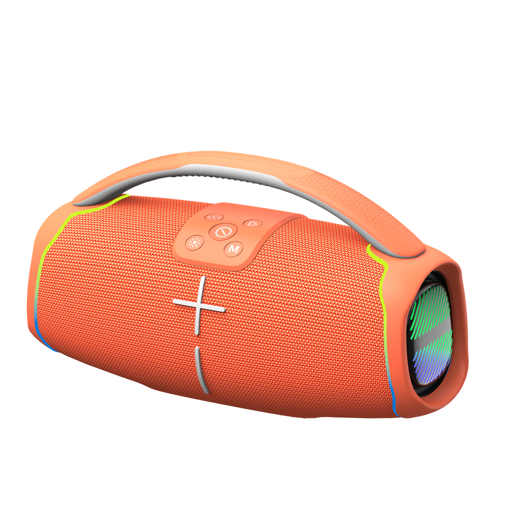 Bluetooth Speaker with Carry Handle- Orange
