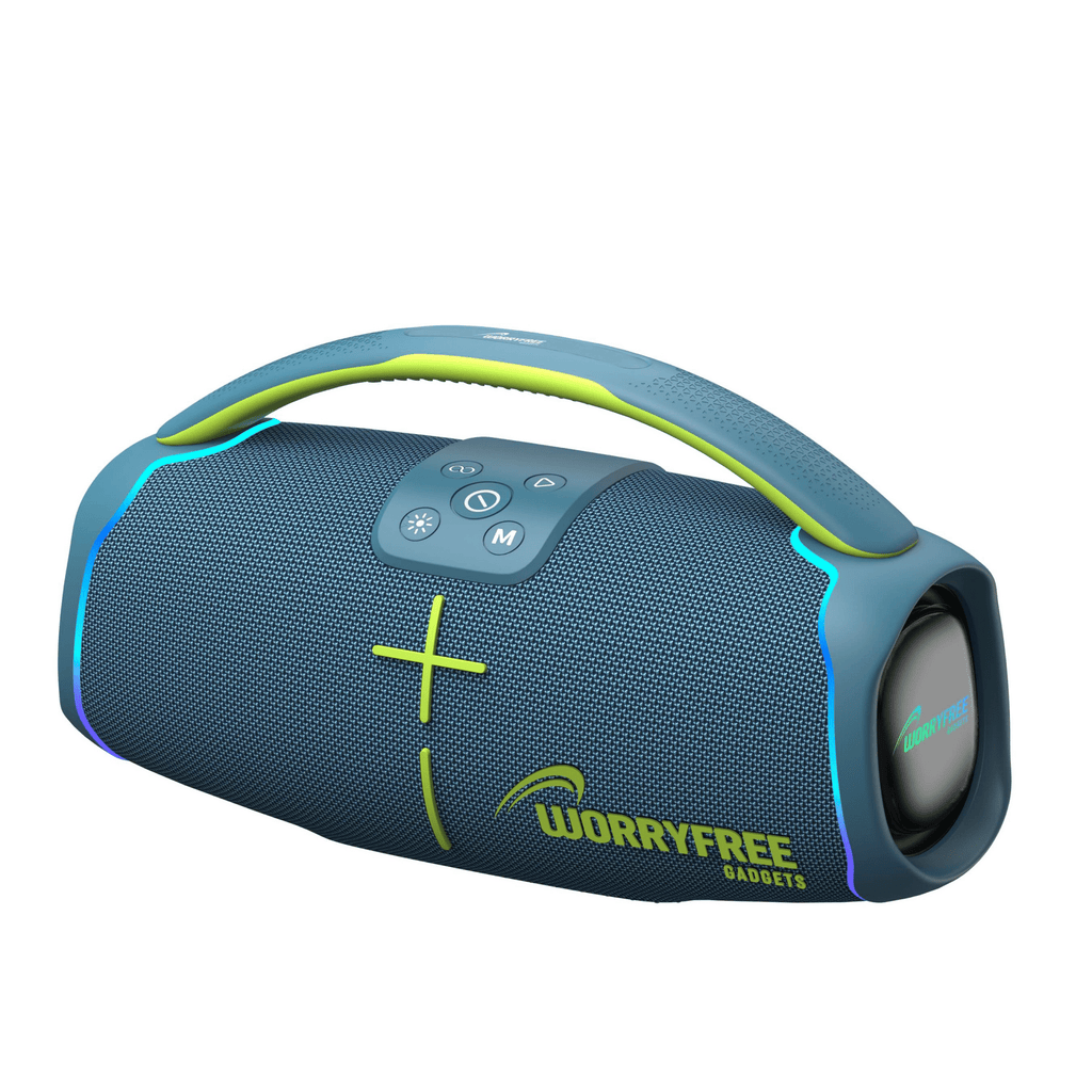 Bluetooth Speaker with Carry Handle- Blue