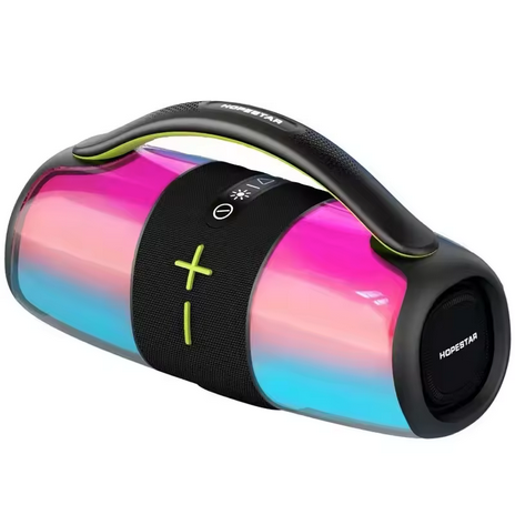 40W Wireless Bluetooth Speaker RGB Lights, Black