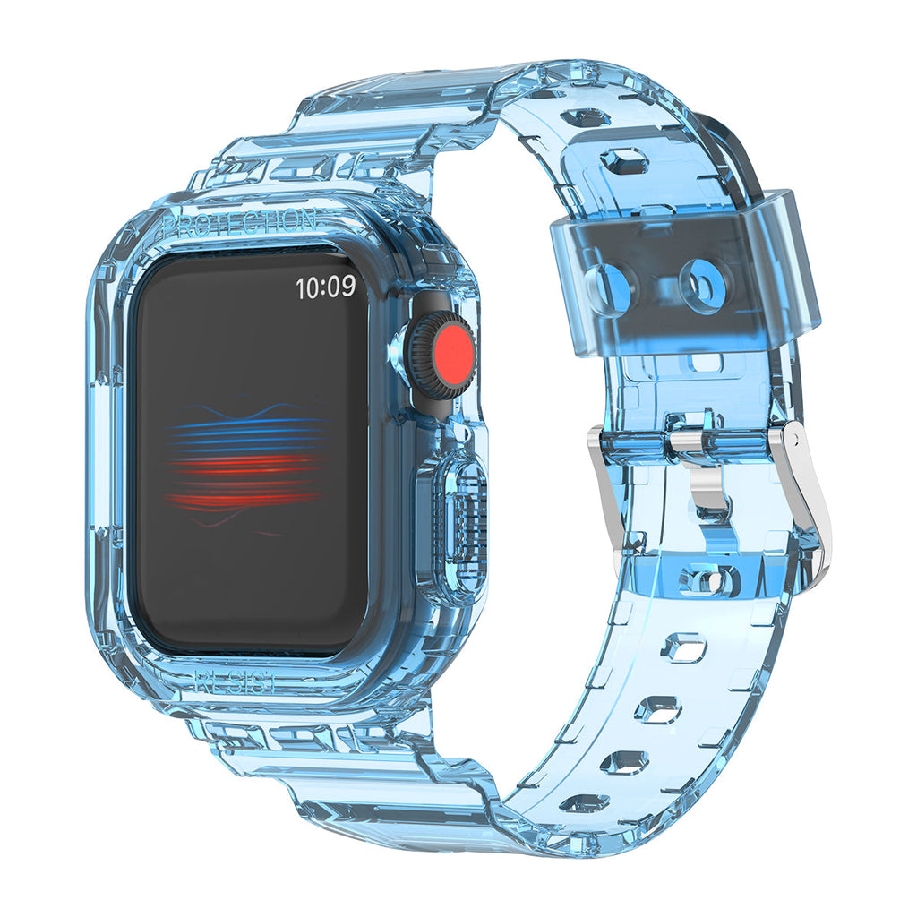 Uni-Body TPU Band with Bumper Case for Apple Watch 40/41mm and 44/45mm