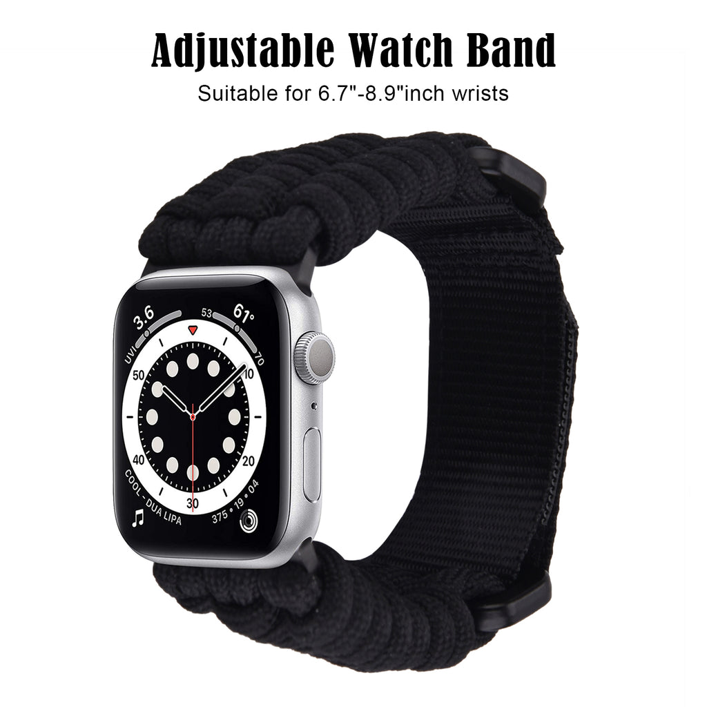 Nylon Braided Sports Rugged Band for Apple Watch
