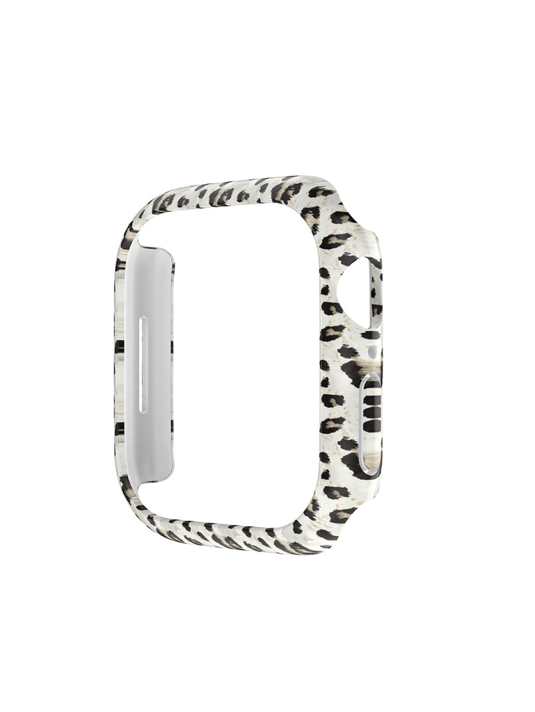 Protective Bumper Case with Screen Protector for Apple Watch 42mm- Leopard Print