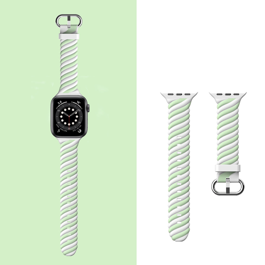 Soft Silicone Band for Apple Watch 38/40/41mm & 42/44/45mm
