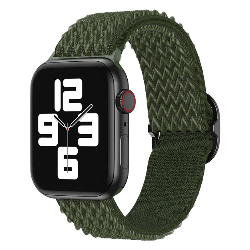 Stretchy Nylon Loop Band for Apple Watch 38/40/41mm & 42/44/45mm- Assorted Colors